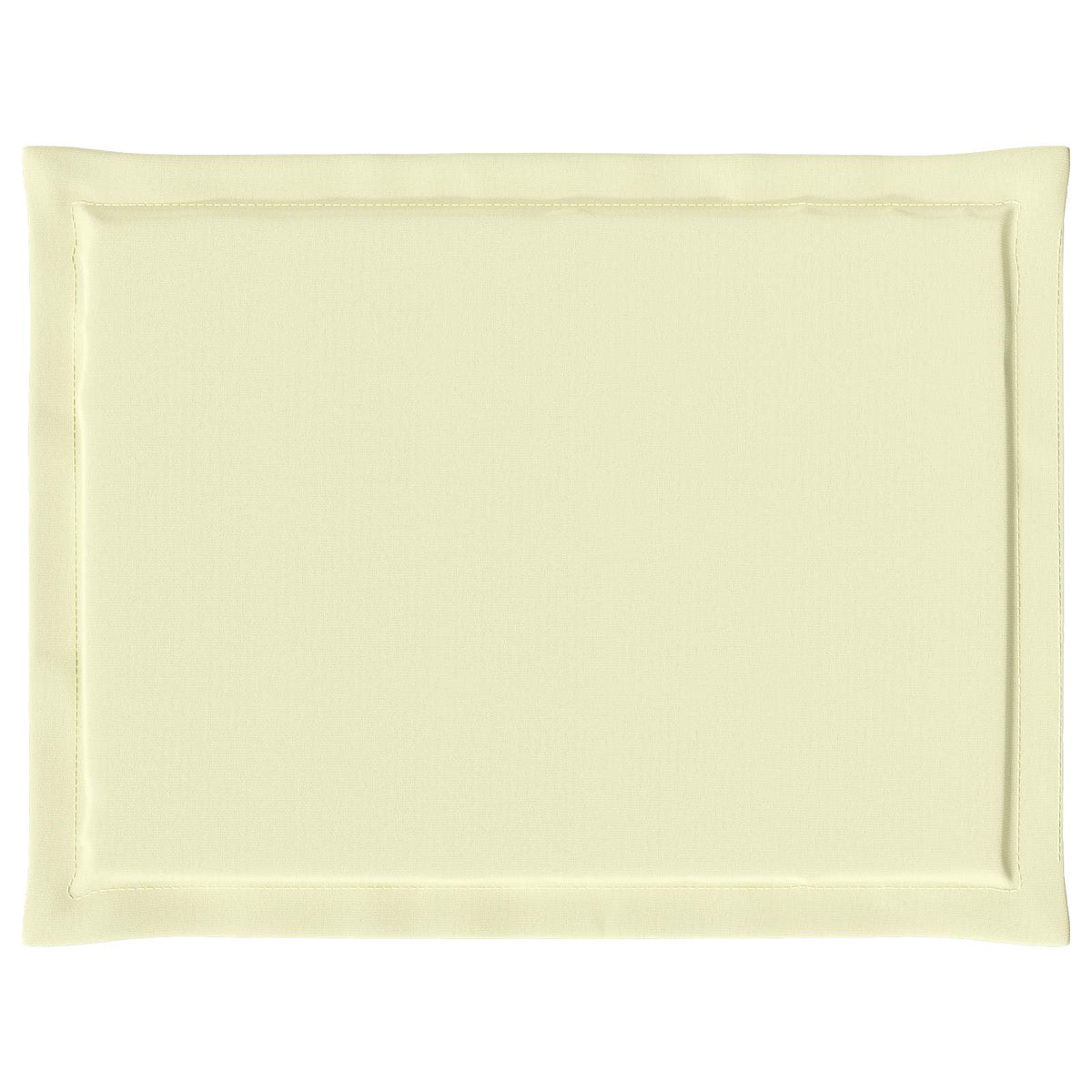 Sædepuder 4 stk. Polyester Cremefarvet 47 x 36 x 2 cm