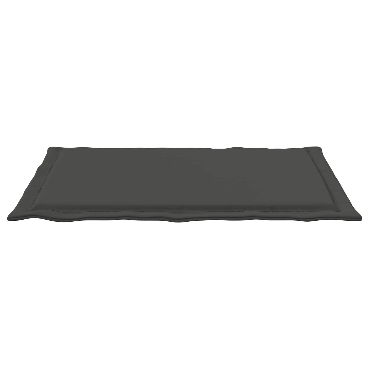 Sædepuder 4 stk. Polyester Antracit 47 x 36 x 2 cm