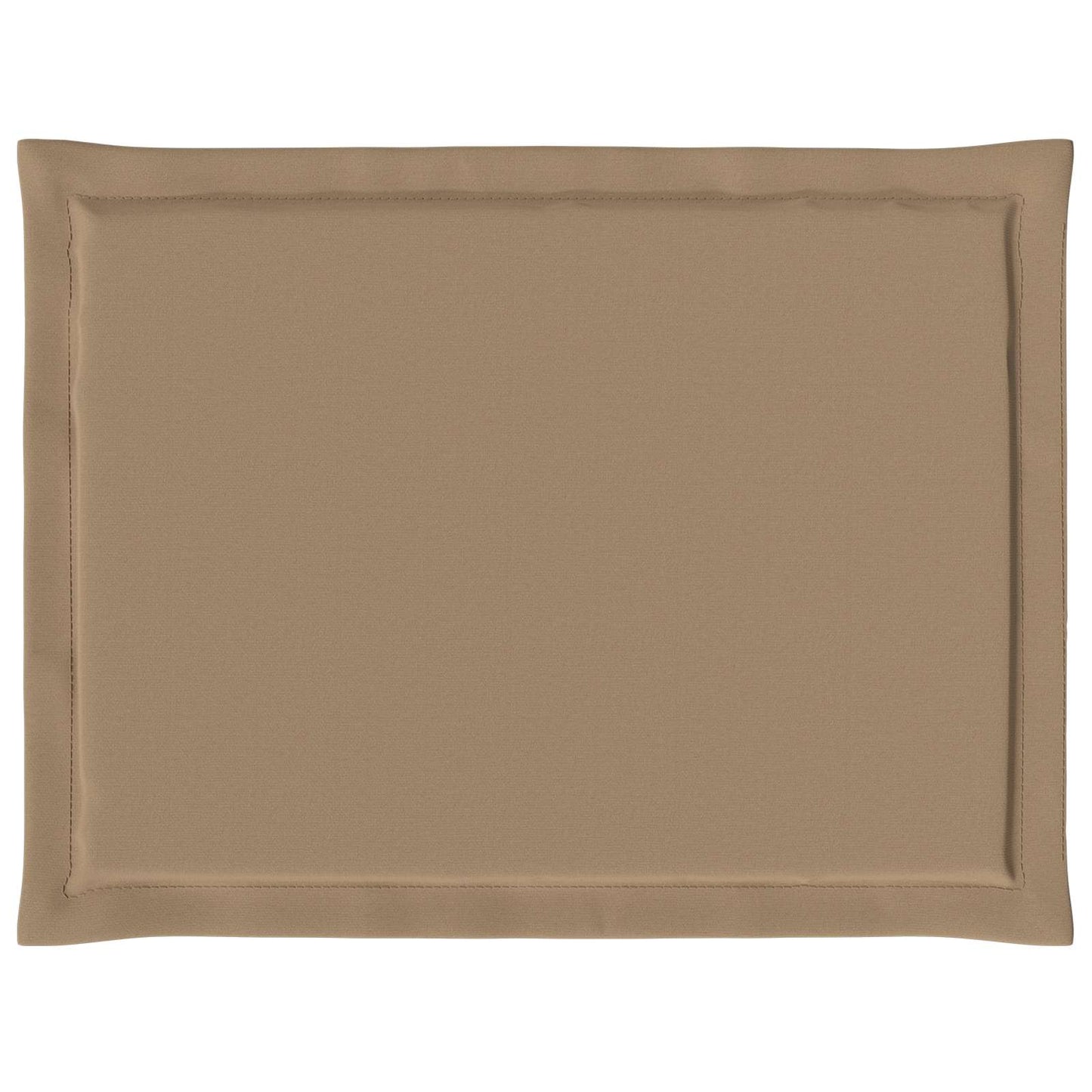 Sædepuder 4 stk. Polyester Gråbrun 47 x 36 x 2 cm