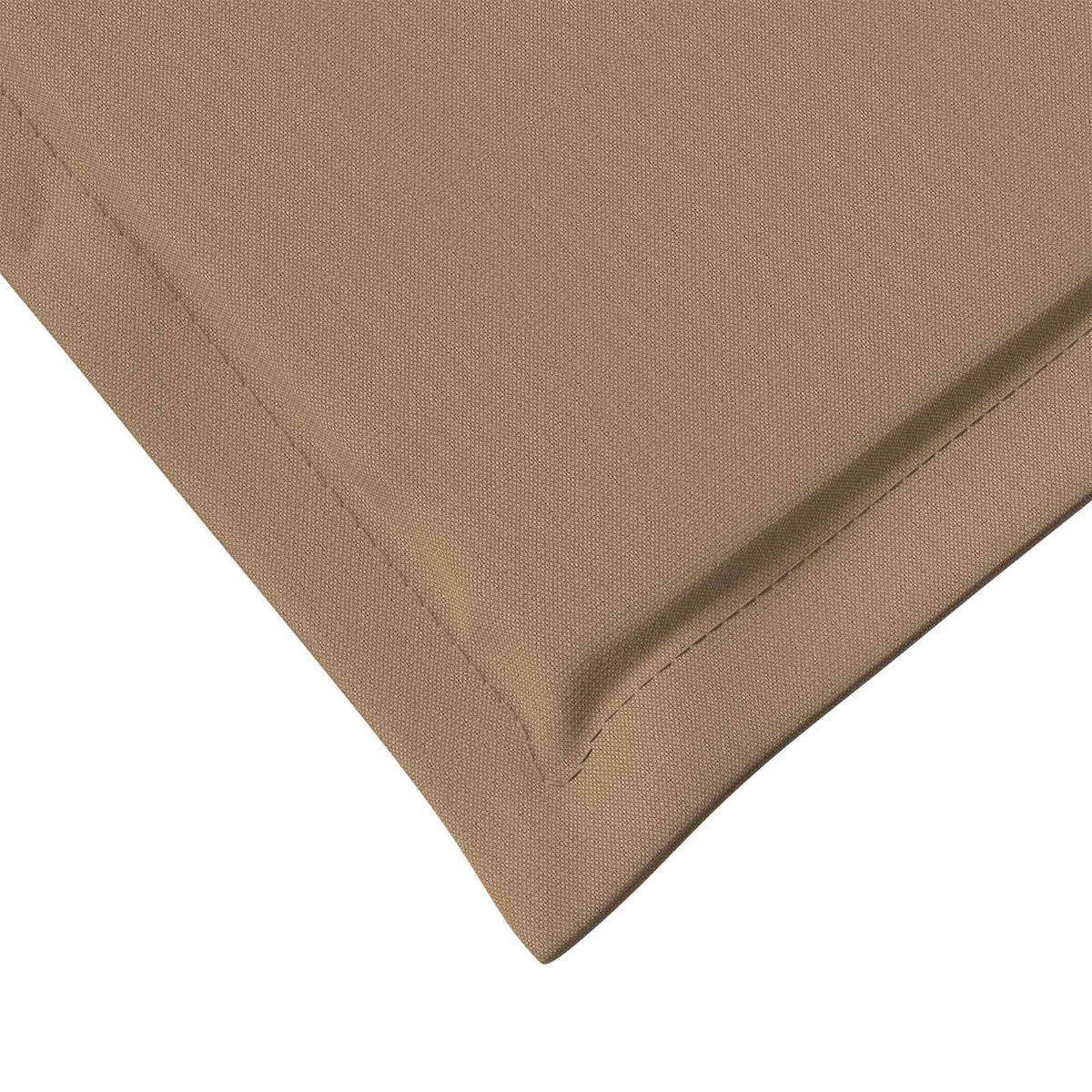 Sæde- og rygpuder Polyester Gråbrun 47 x 45 x 2 cm