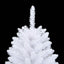 Kunstigt Hinged Juletræ Hvid 150 cm PVC og Stål