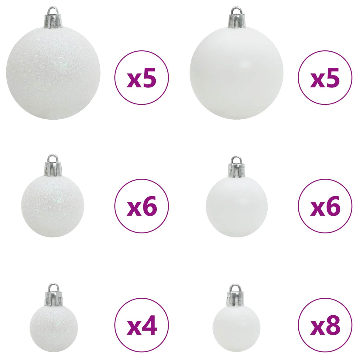Kunstigt juletræ med 150 LED'er Hvid 120 cm PVC og Stål
