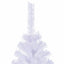 Kunstigt juletræ med 300 LED'er Hvid 240 cm PVC og Stål