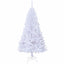 Kunstigt juletræ Hvid 120 cm PVC og Stål