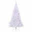 Kunstigt juletræ Hvid 240 cm PVC og Stål