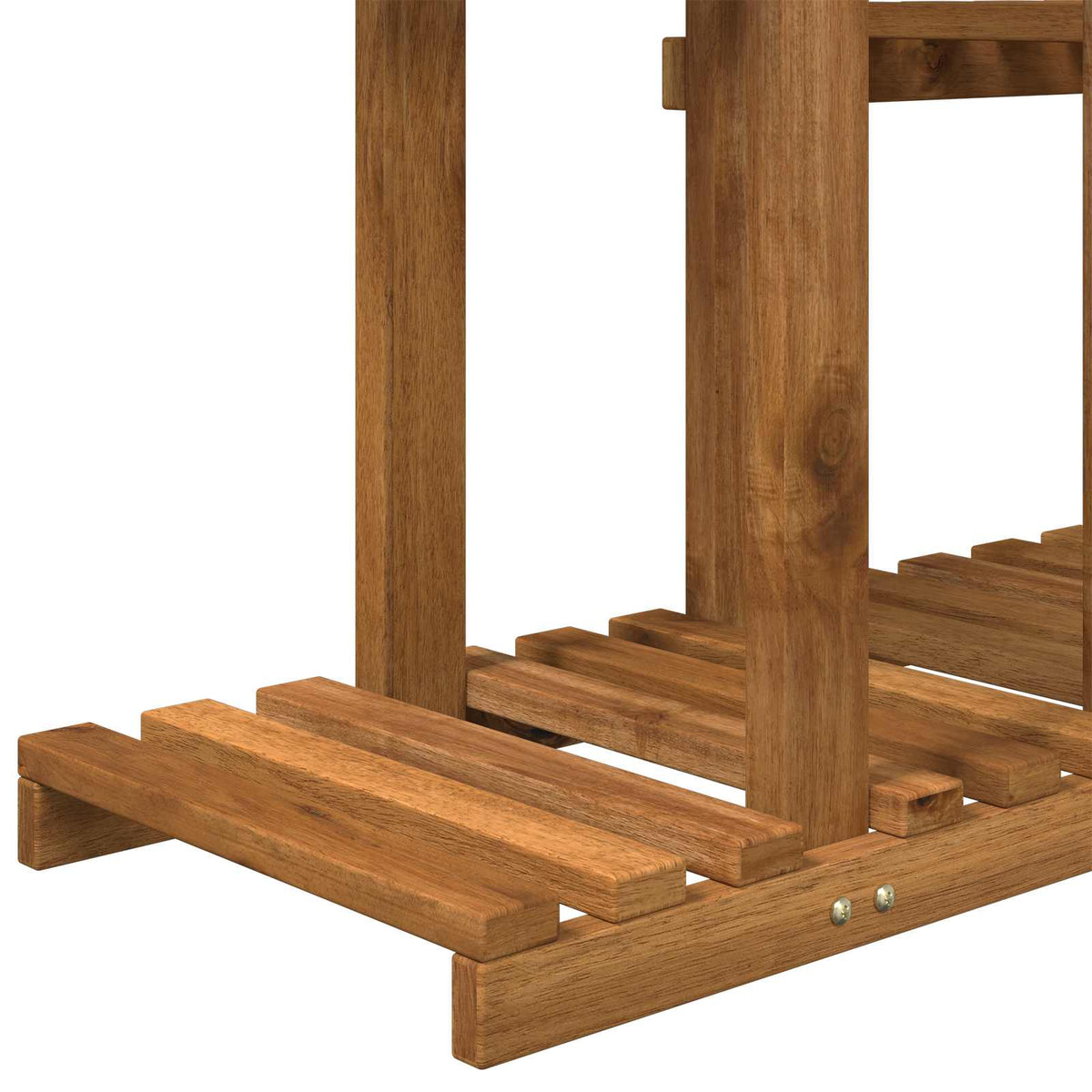 Planteholder Naturfarvet 123 x 25 x 78,5 cm Massivt Akacietræ