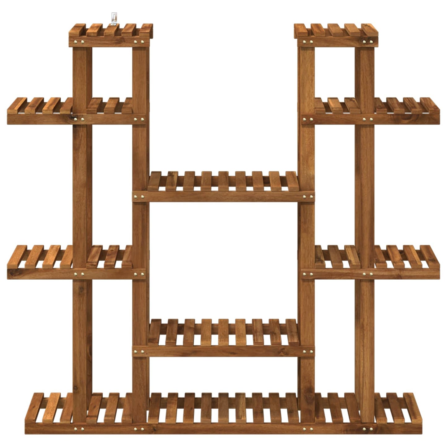 Planteholder Naturfarvet 123 x 25 x 114,5 cm Massivt Akacietræ