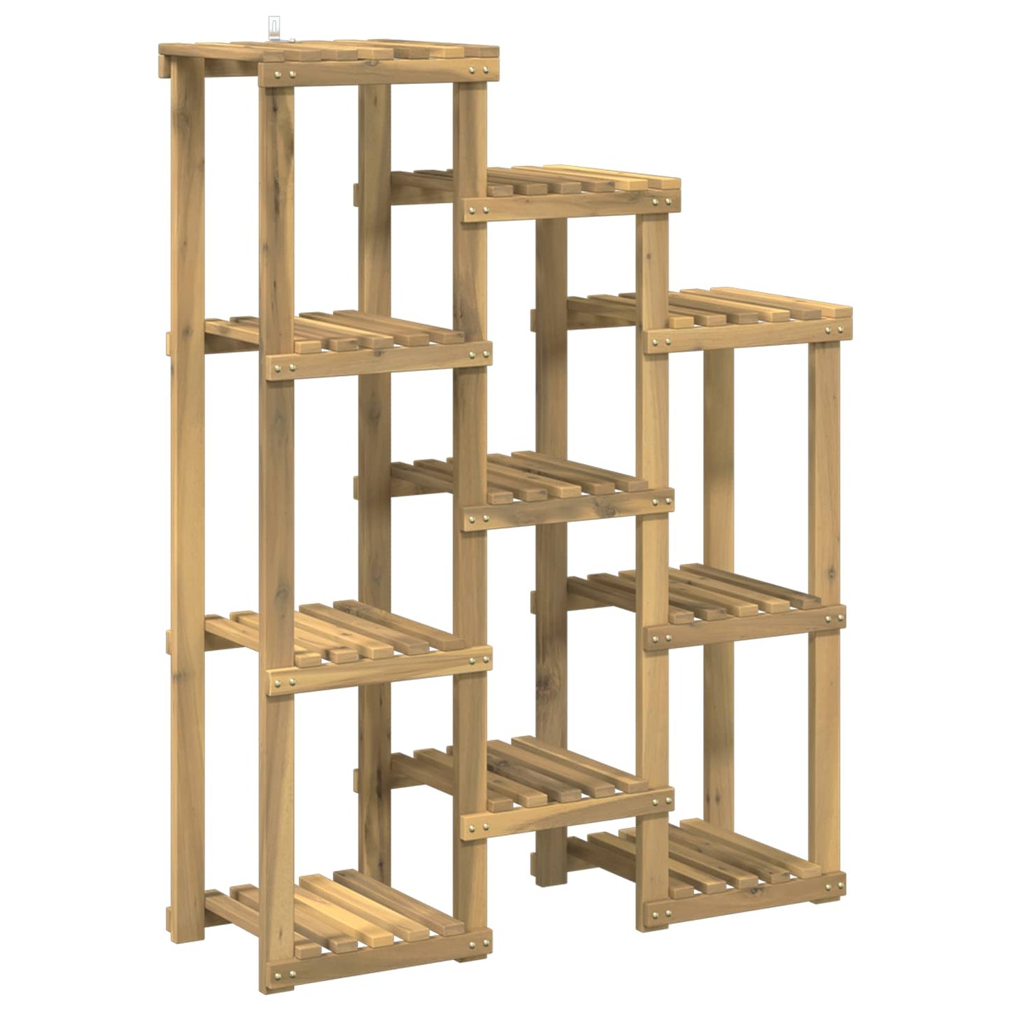 Planteholder Hvid 85 x 30 x 114,5 cm Massivt Akacietræ