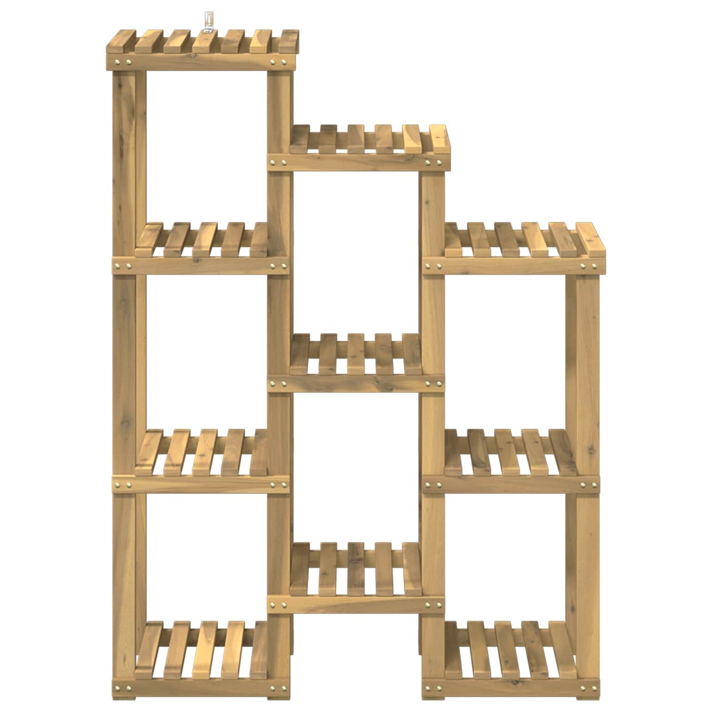 Planteholder Hvid 85 x 30 x 114,5 cm Massivt Akacietræ