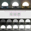 LED Makeup Spejl Hvid 80 x 10 x 52,5 cm Glas og Stål