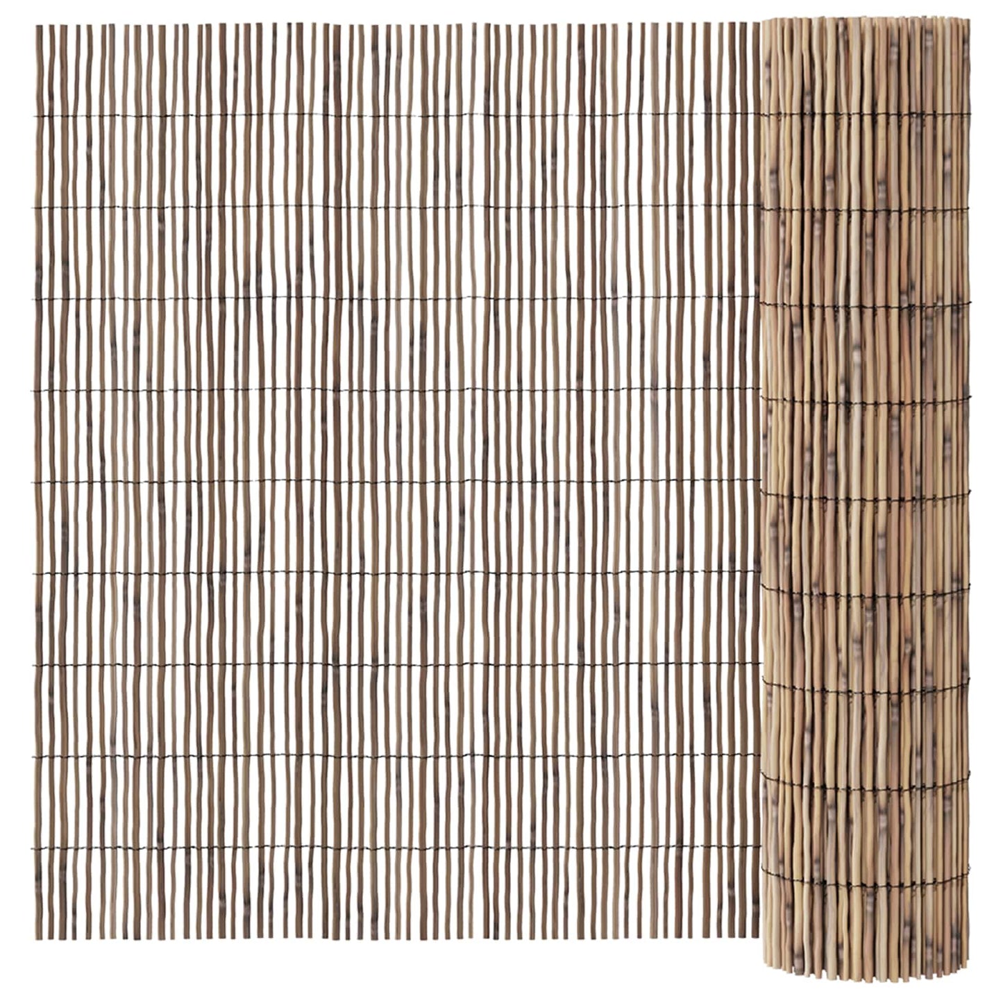 Havehegn 400 x 90 cm Rør Naturfarvet