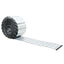 Plænekant 20 m x 30 cm Galvaniseret stål Sølv