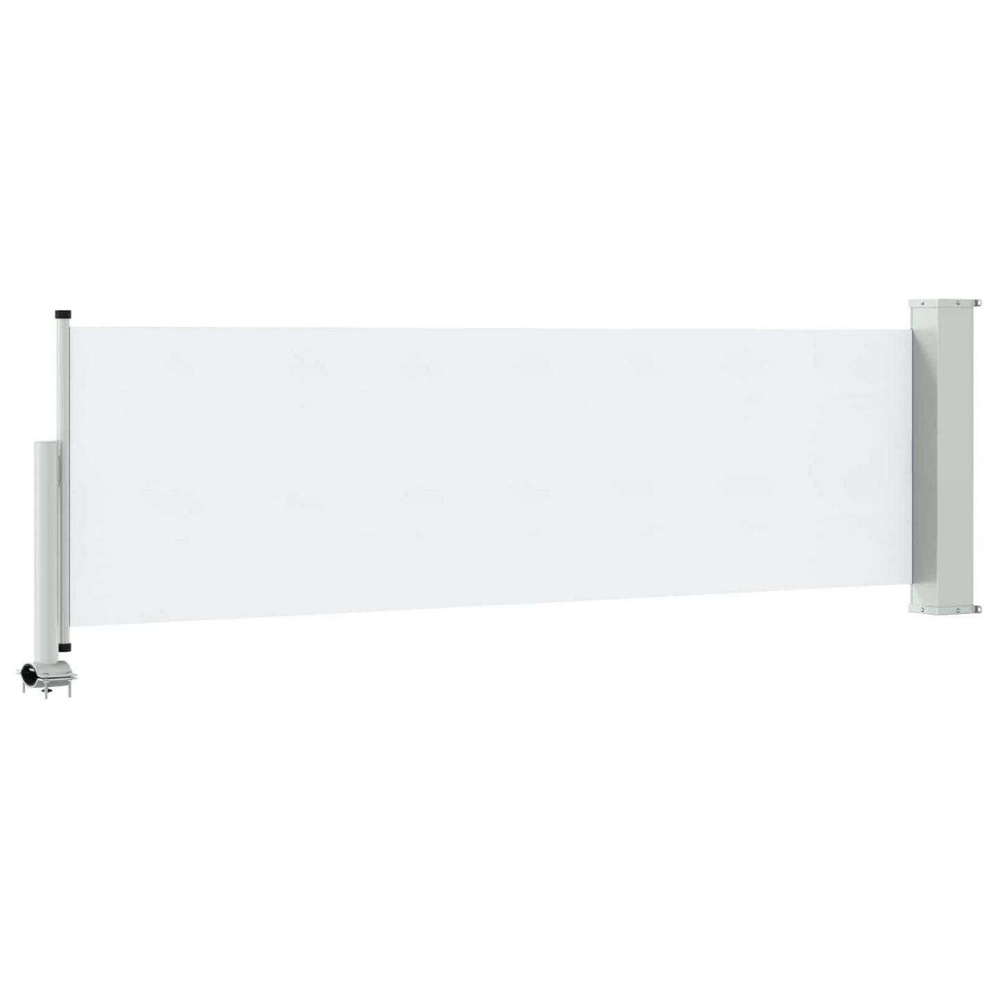 Side Markise 80 x 300 cm 100% polyester jern stål Rektangulær