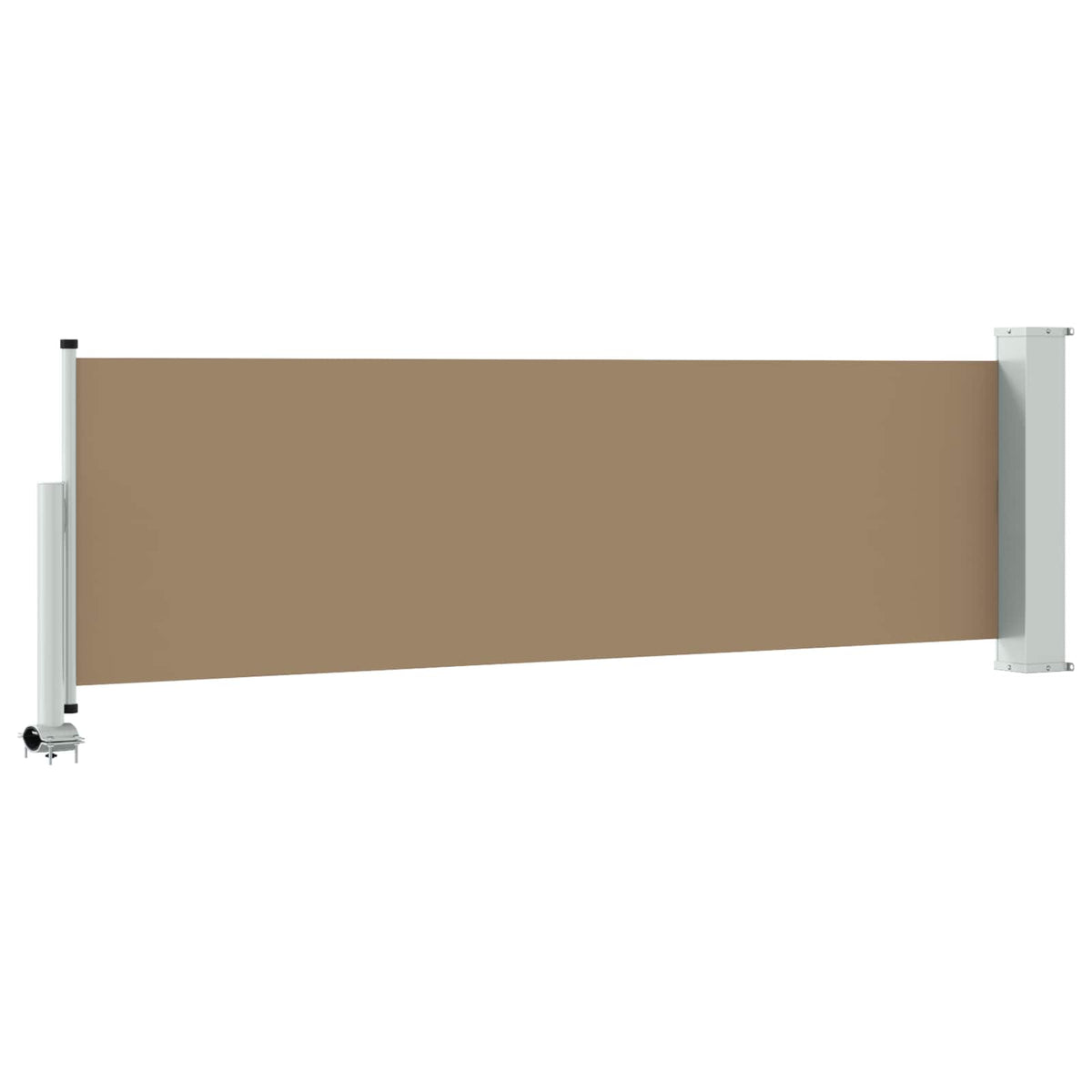 Side Markise 100 x 300 cm 100% polyester jern stål Rektangulær