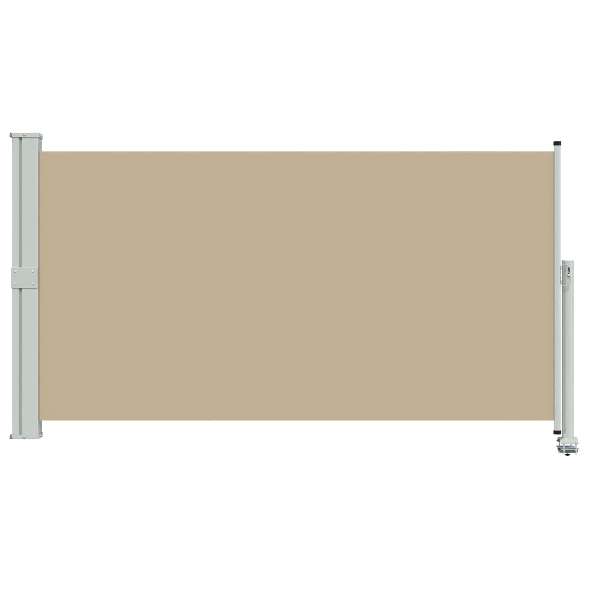 Side Markise 140 x 300 cm 100% polyester jern stål Rektangulær