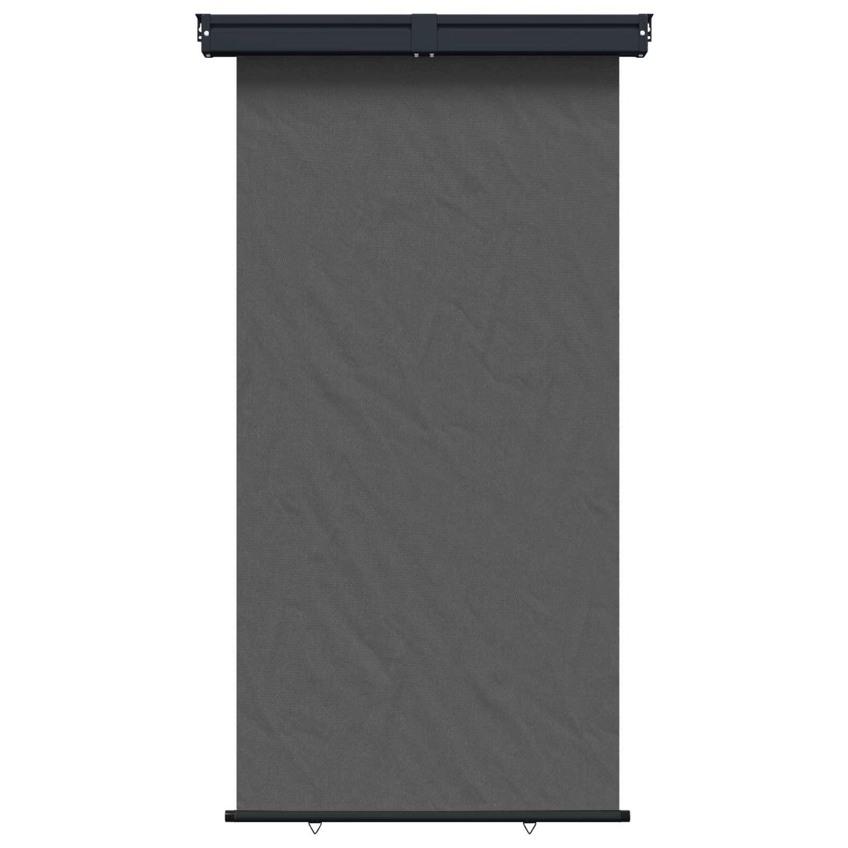 Balkon Sideskærm 140 x 250 cm 100% polyester jern stål Antracit
