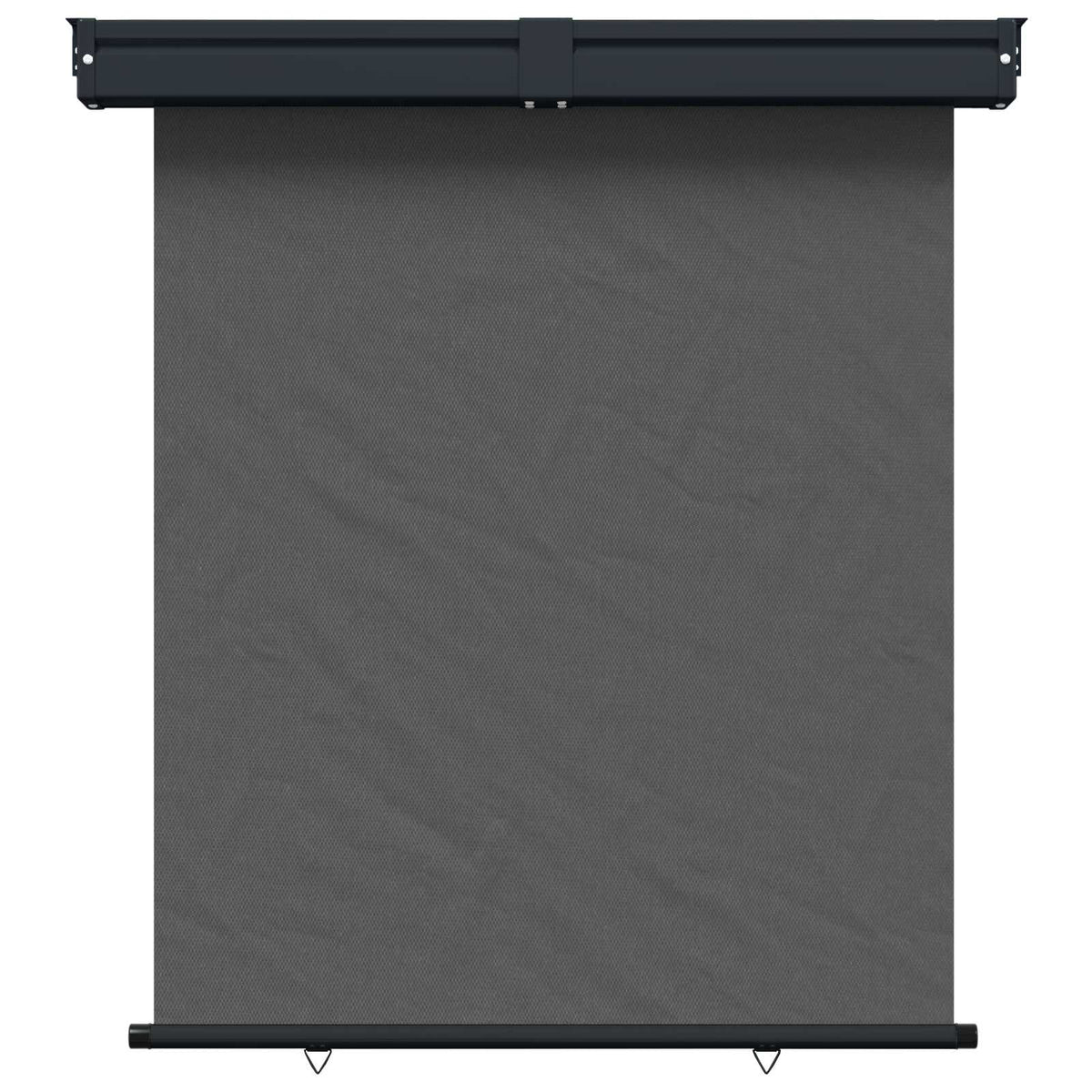 Balkon Sideskærm 140 x 250 cm 100% polyester jern stål Antracit
