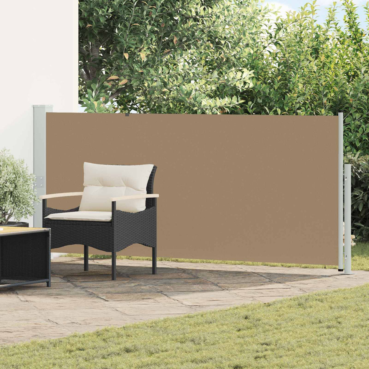 Udtrækkeligt side-markise Rektangulær 140 x 300 cm