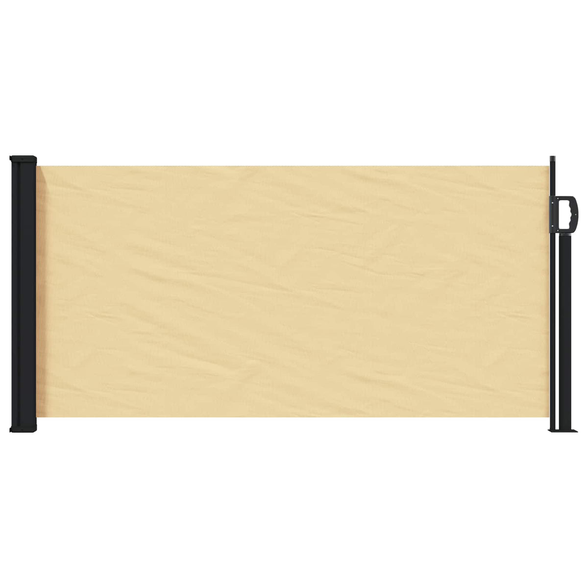 Udtrækkeligt side-markise 300 x 100 cm Polyester Rektangulær
