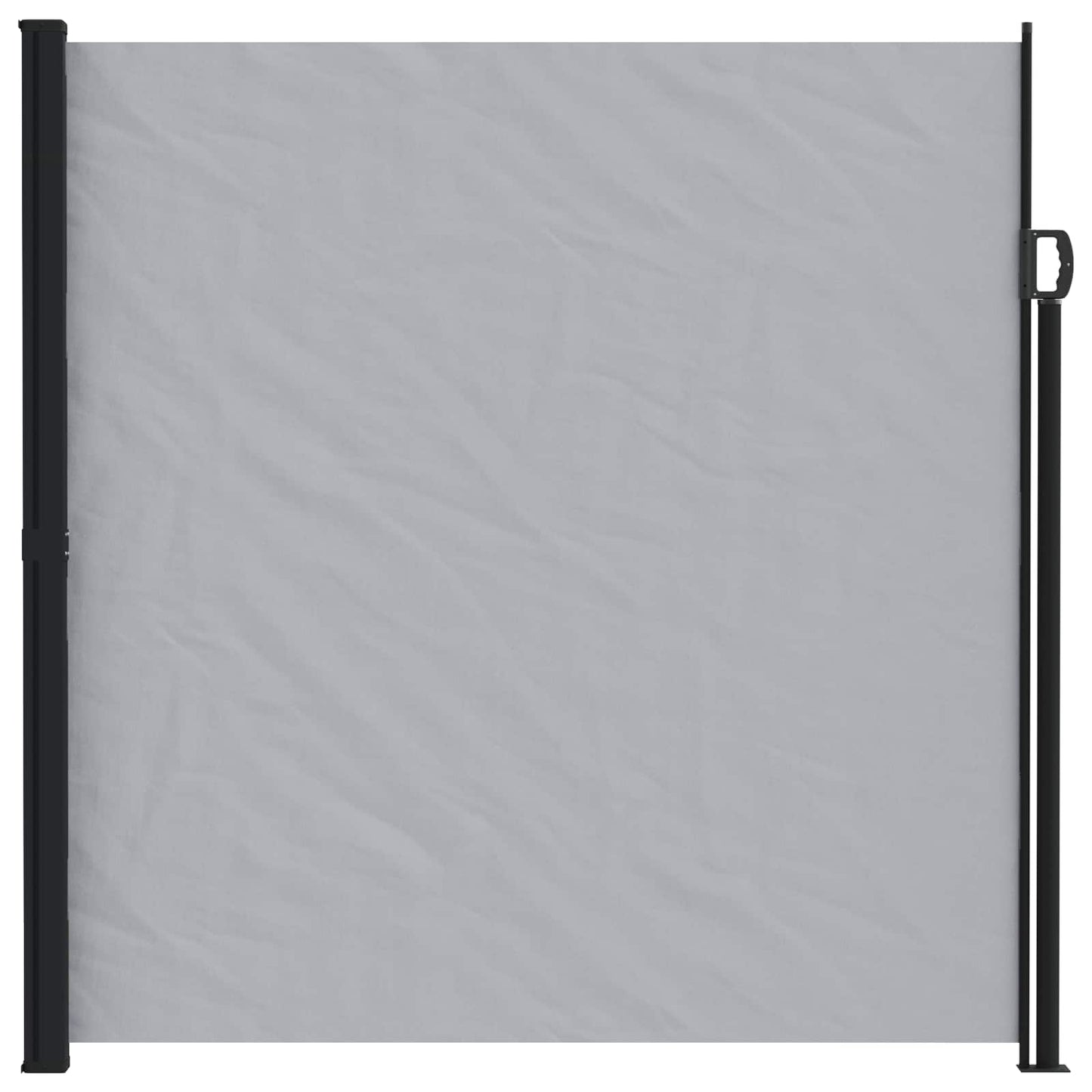 Udtrækkeligt side-markise 500 x 180 cm Polyester Rektangulær