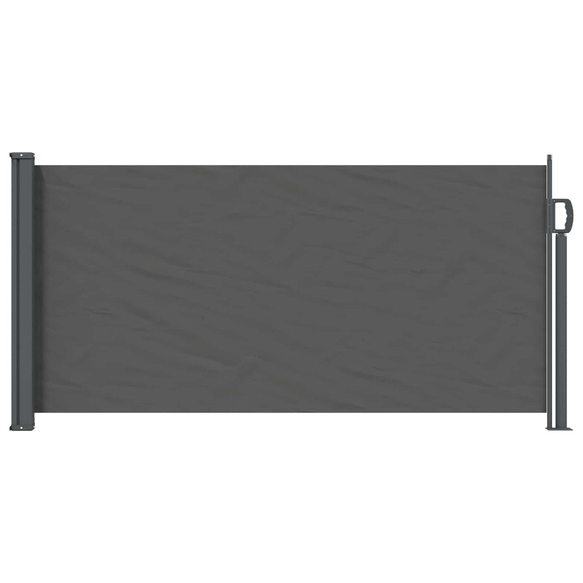 Udtrækkeligt side-markise 300 x 100 cm Polyester Rektangulær
