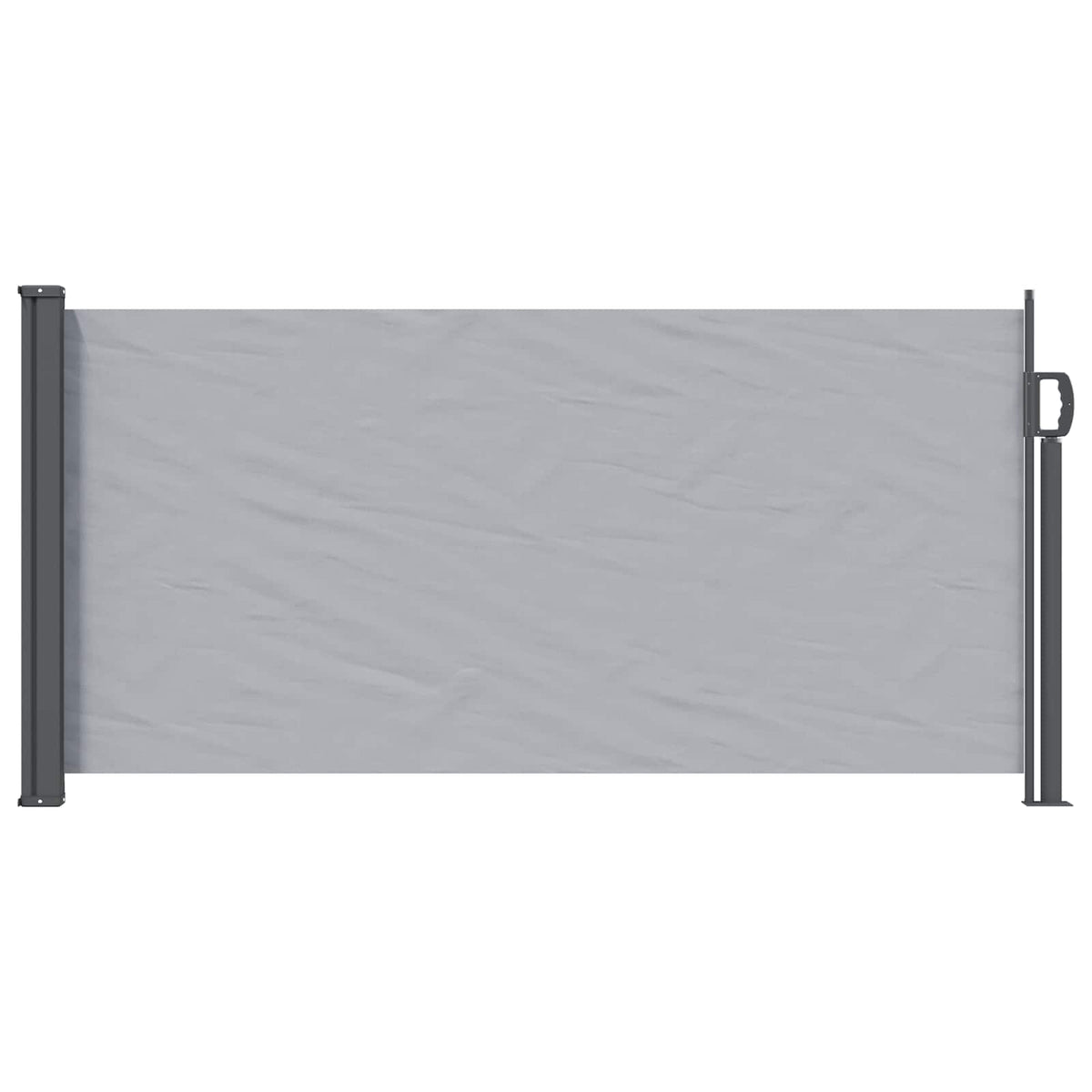 Udtrækkeligt side-markise 300 x 100 cm Polyester Rektangulær