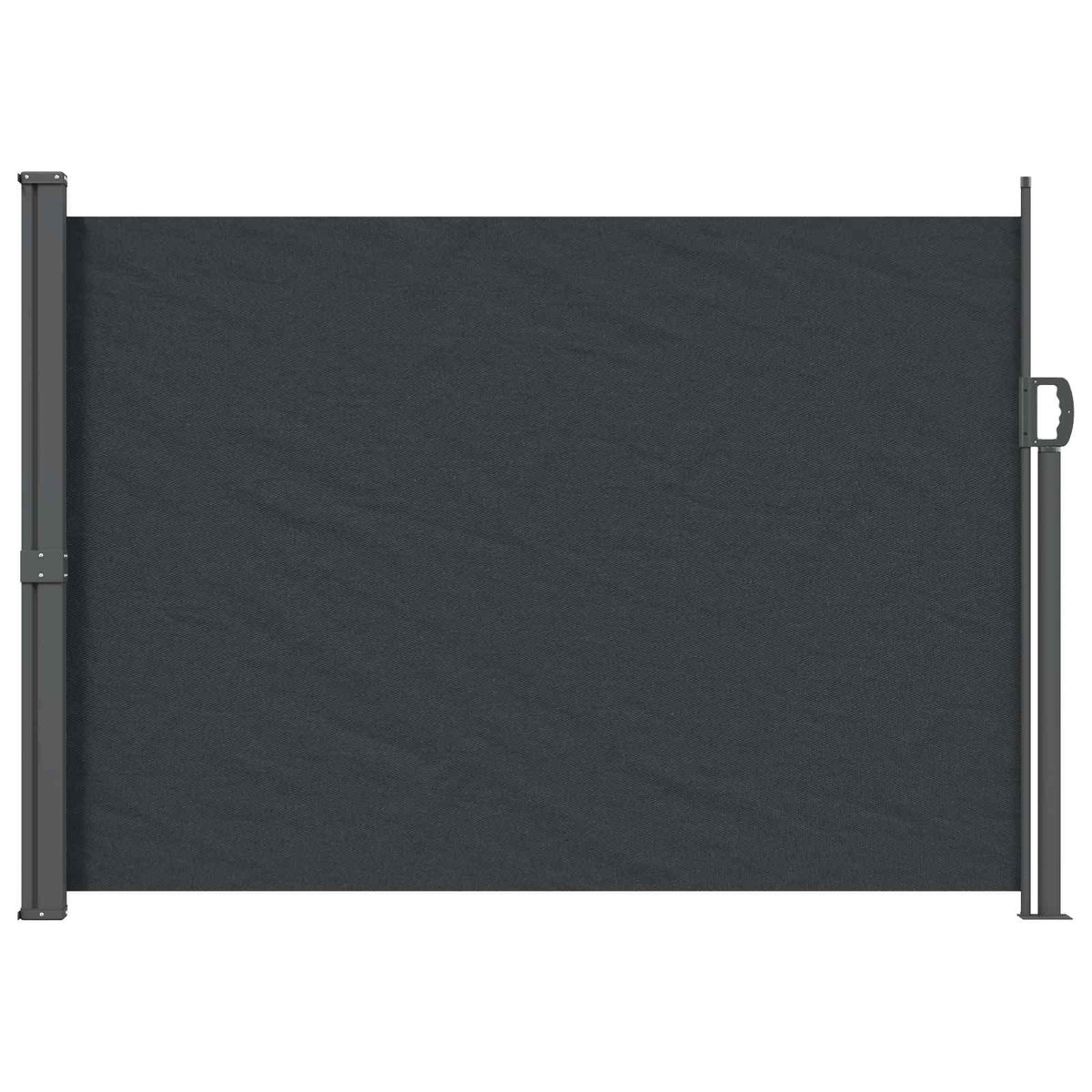 Udtrækkeligt side-markise 140 x 300 cm 100% polyester jern stål