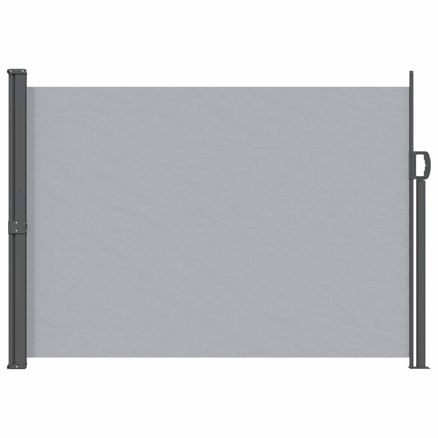 Udtrækkeligt side-markise 140 x 300 cm 100% polyester jern stål