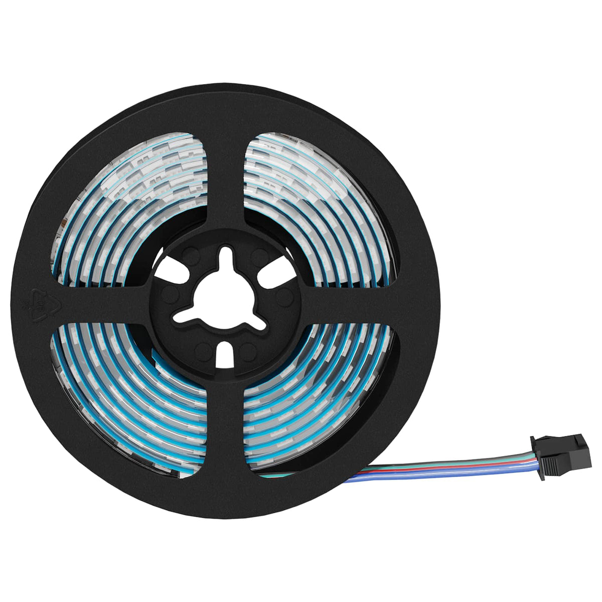 LED Strip 2 stk. Sort og Gennemsigtig Kobber og plastik