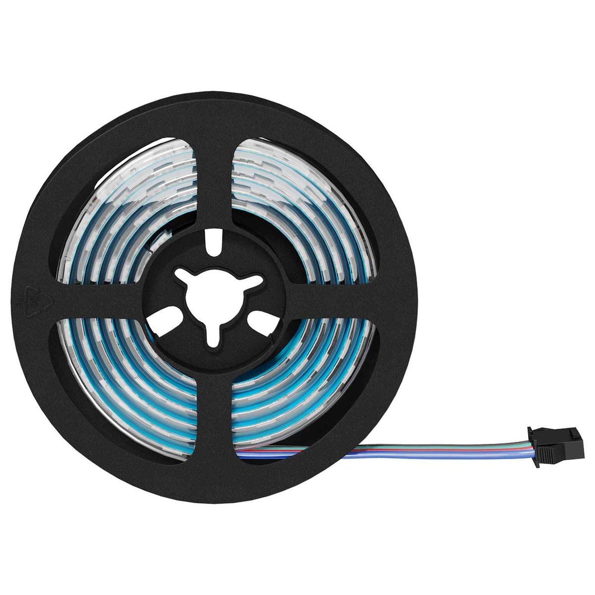 LED Strip 2 stk. Sort og Gennemsigtig Kobber og plastik