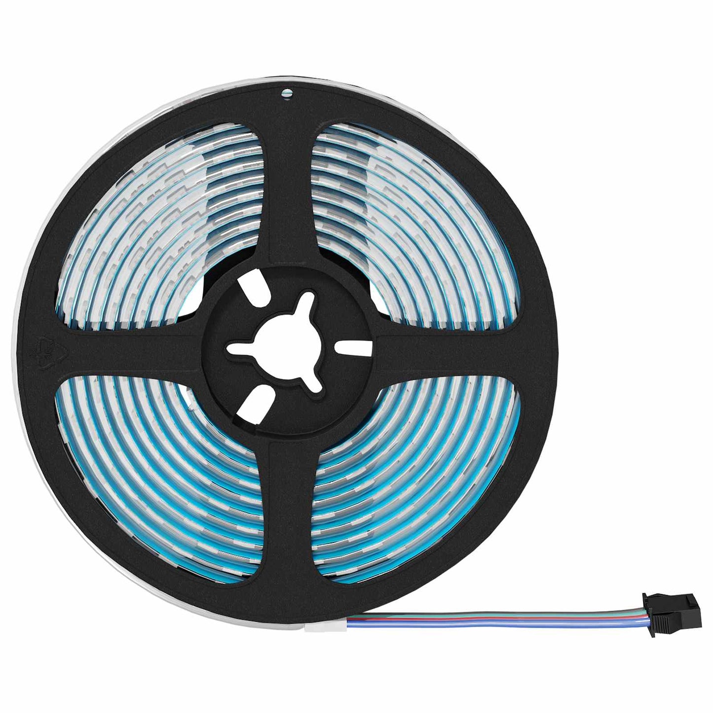 LED Strip 2 stk. Sort og Gennemsigtig Kobber og plastik