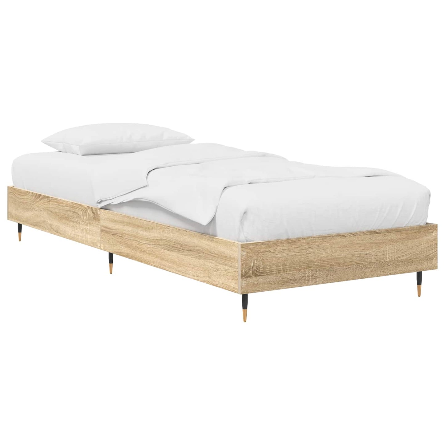 Sengestel Sonoma-eg 80 x 200 cm Konstrueret træ