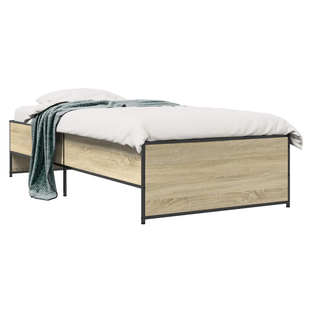 Sengestel Sonoma-eg 80 x 200 cm Konstrueret træ
