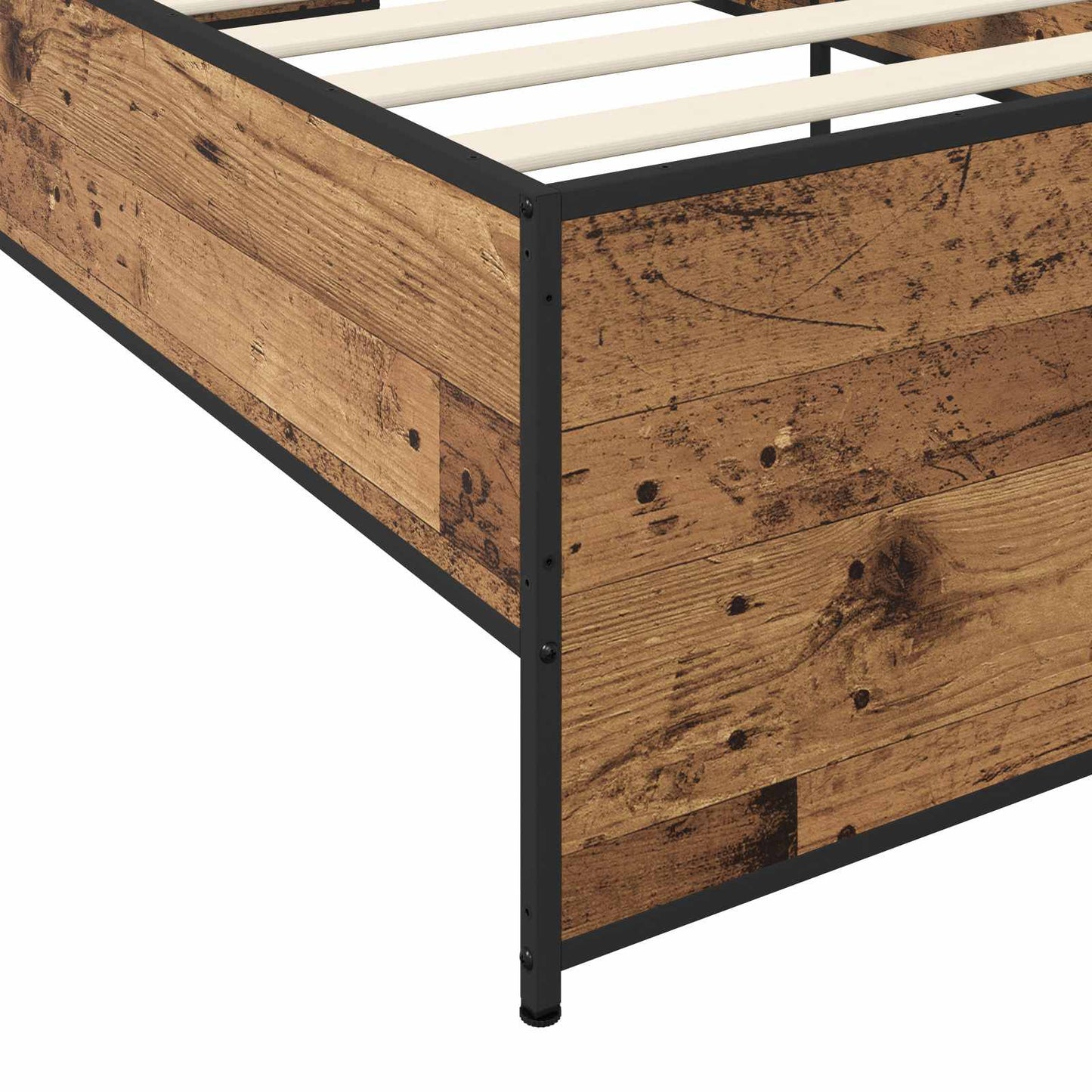 Sengestel Gammelt træ 80 x 200 cm Konstrueret træ
