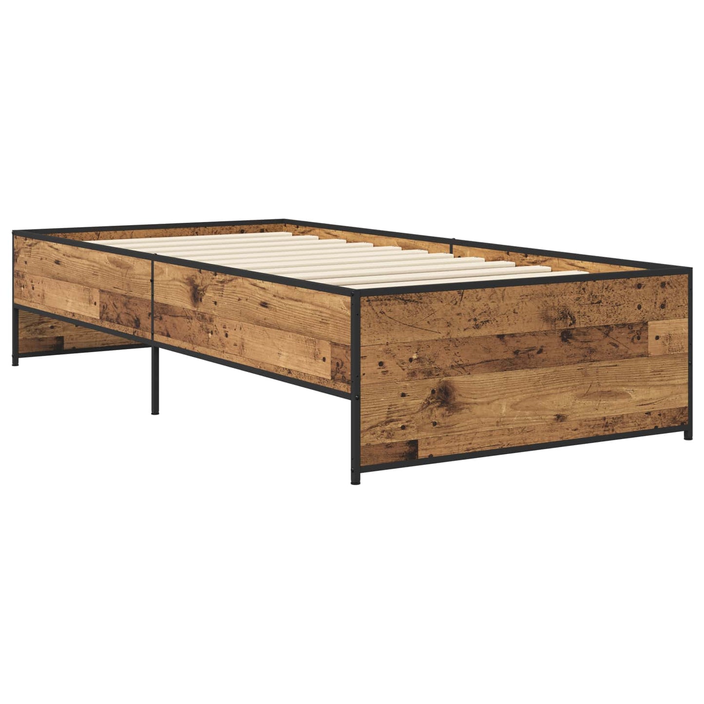 Sengestel Gammelt træ 80 x 200 cm Konstrueret træ