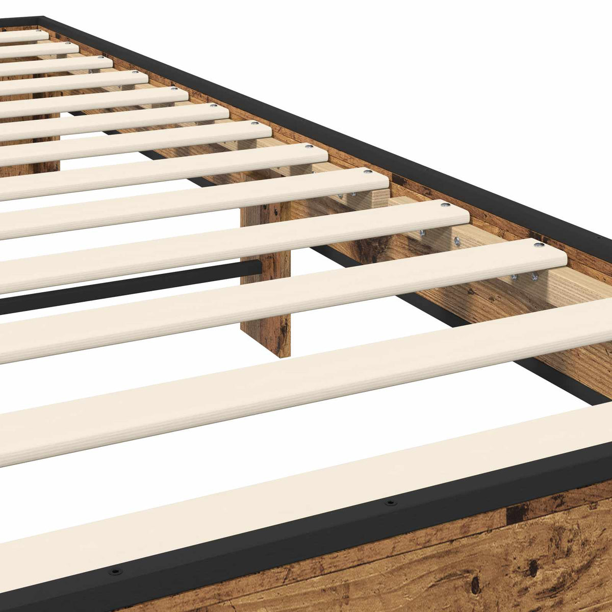 Sengestel Gammelt træ 80 x 200 cm Konstrueret træ