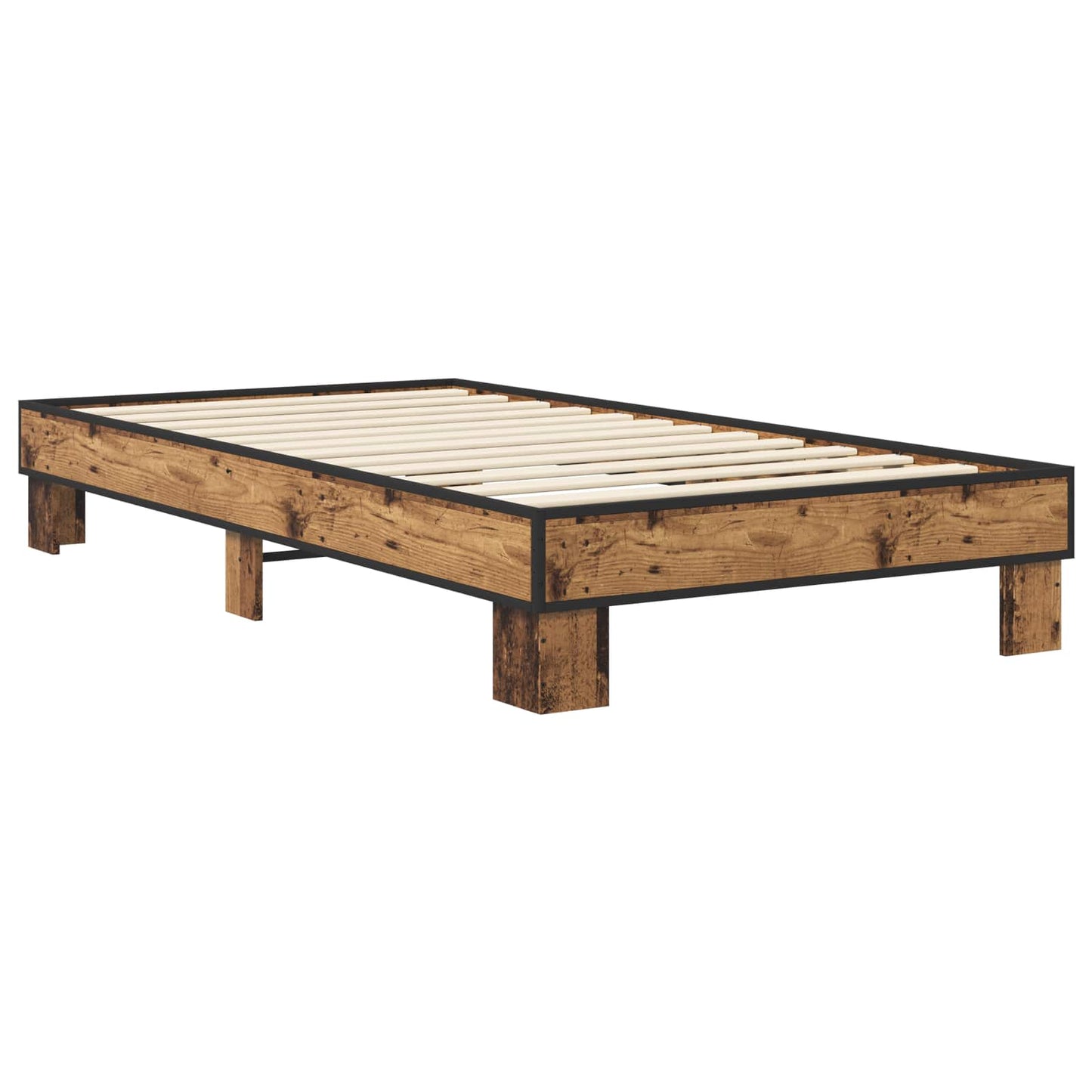 Sengestel Gammelt træ 80 x 200 cm Konstrueret træ