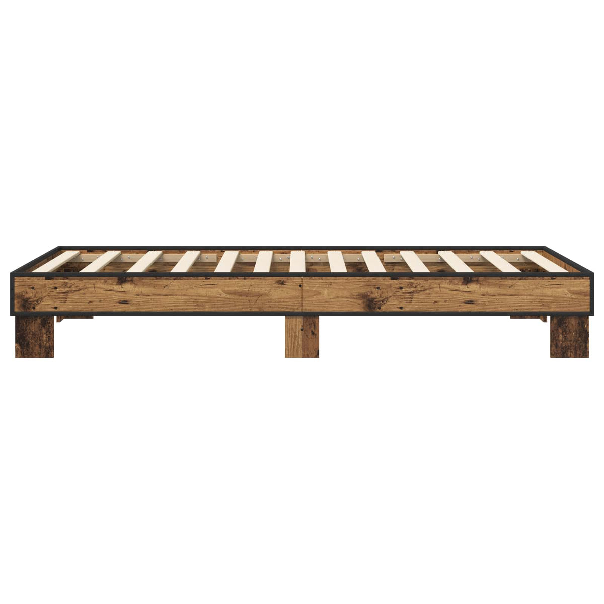 Sengestel Gammelt træ 80 x 200 cm Konstrueret træ