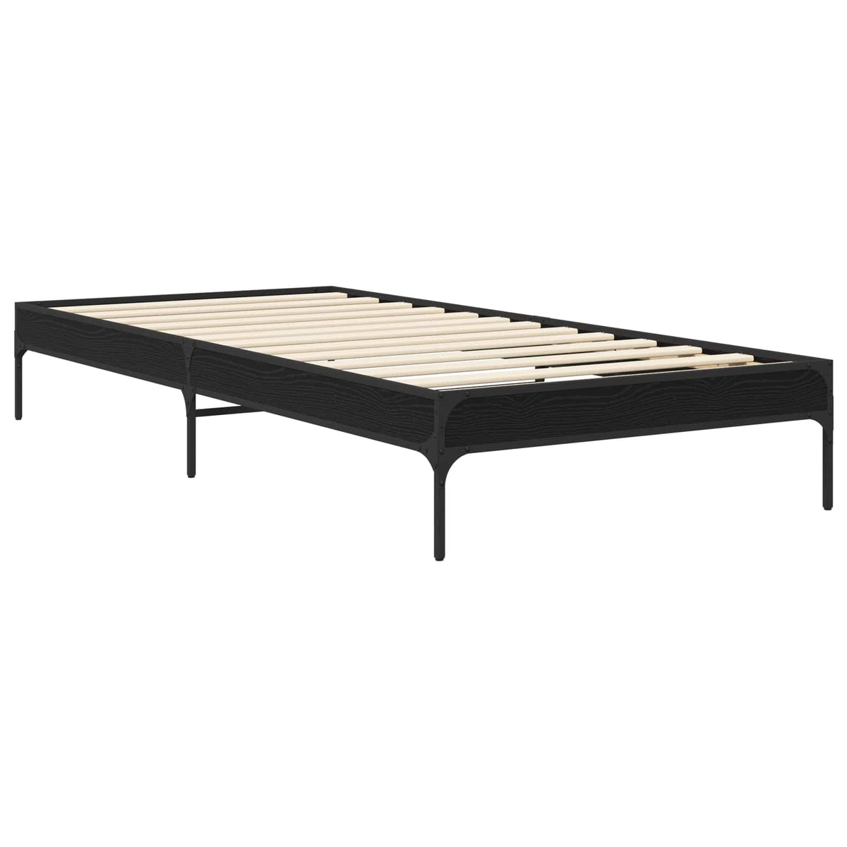 Sengestel Sort eg 80 x 200 cm Konstrueret træ