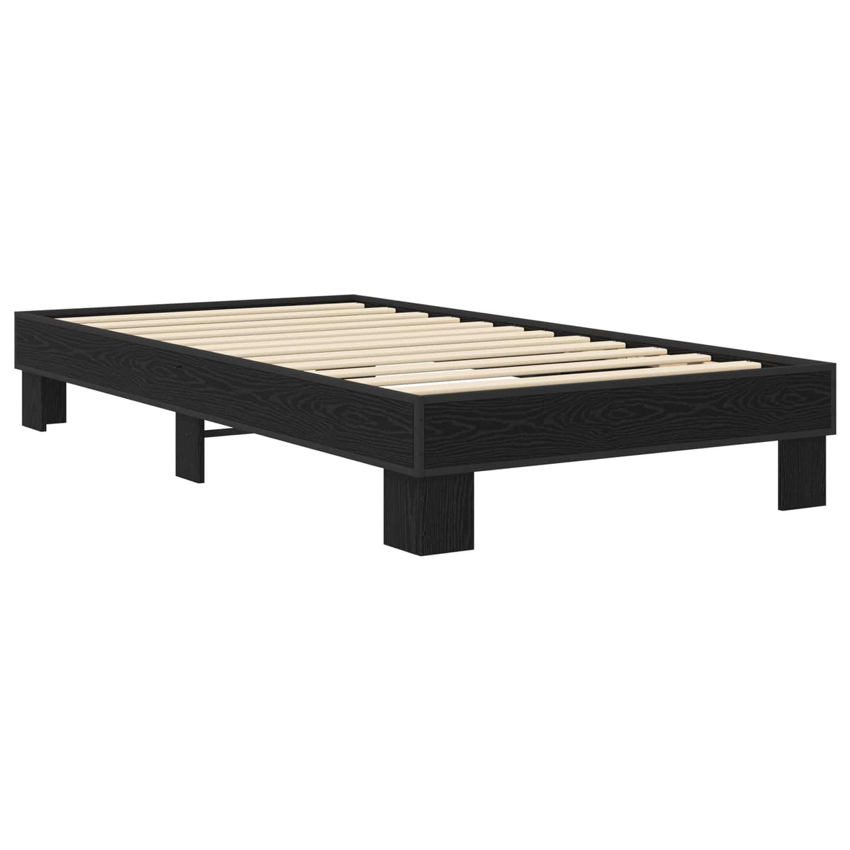Sengestel Sort eg 80 x 200 cm Konstrueret træ