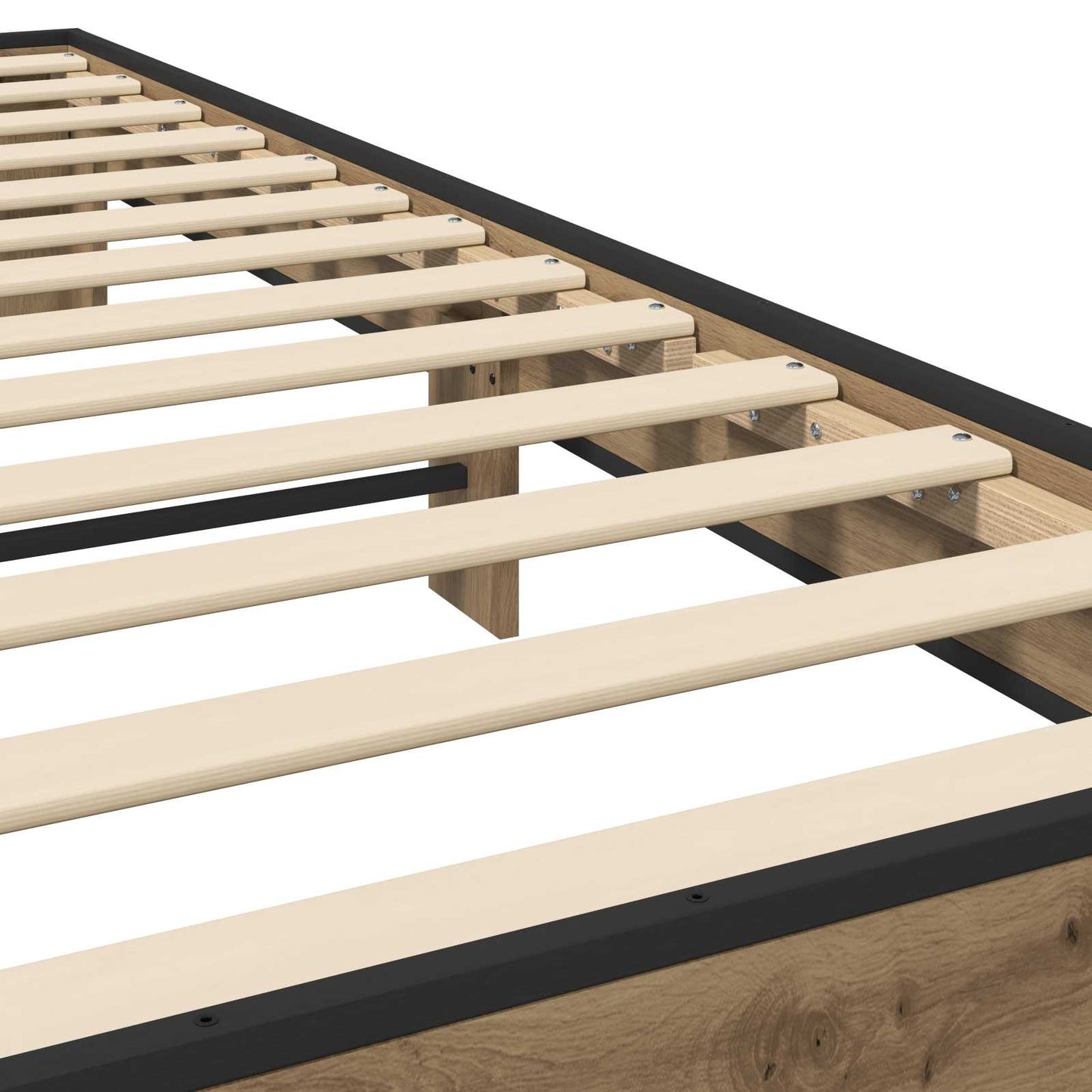 Sengestel Artisan-eg 80 x 200 cm Konstrueret træ