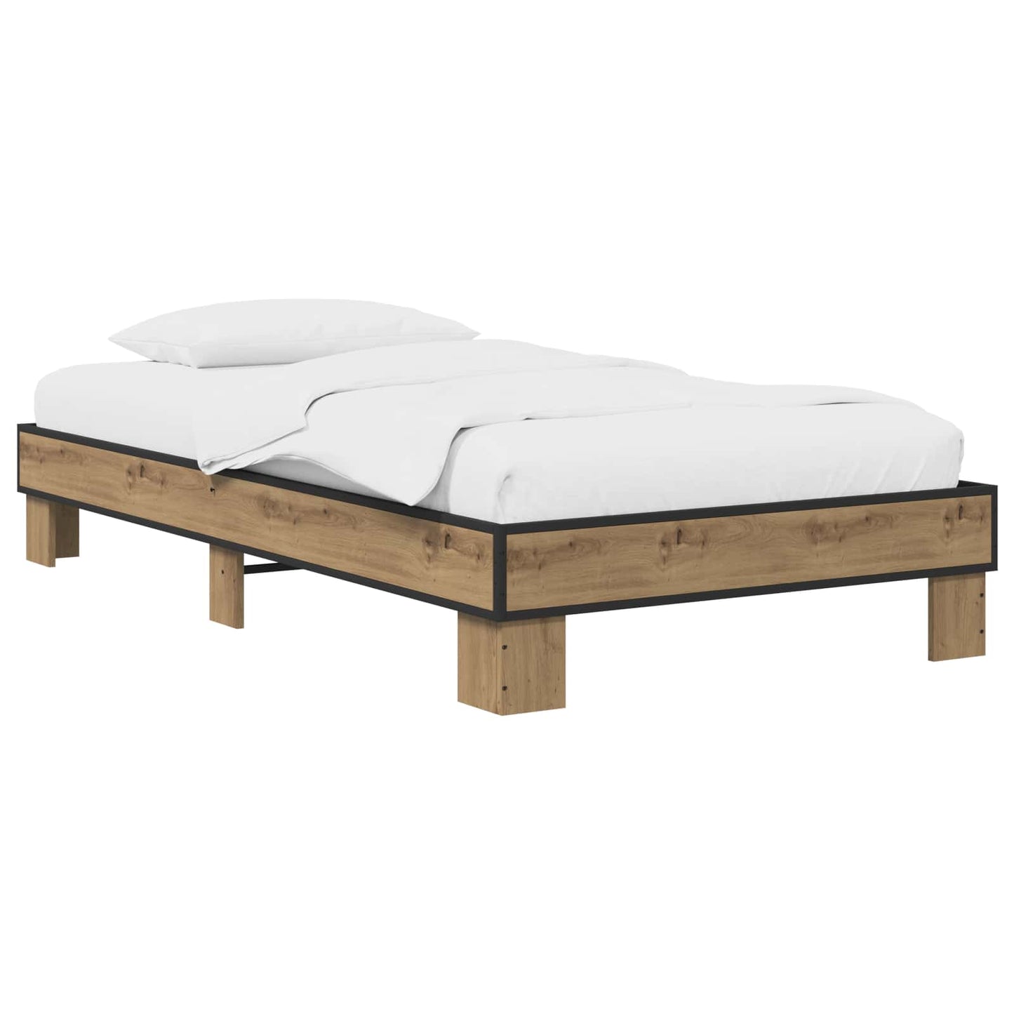 Sengestel Artisan-eg 80 x 200 cm Konstrueret træ