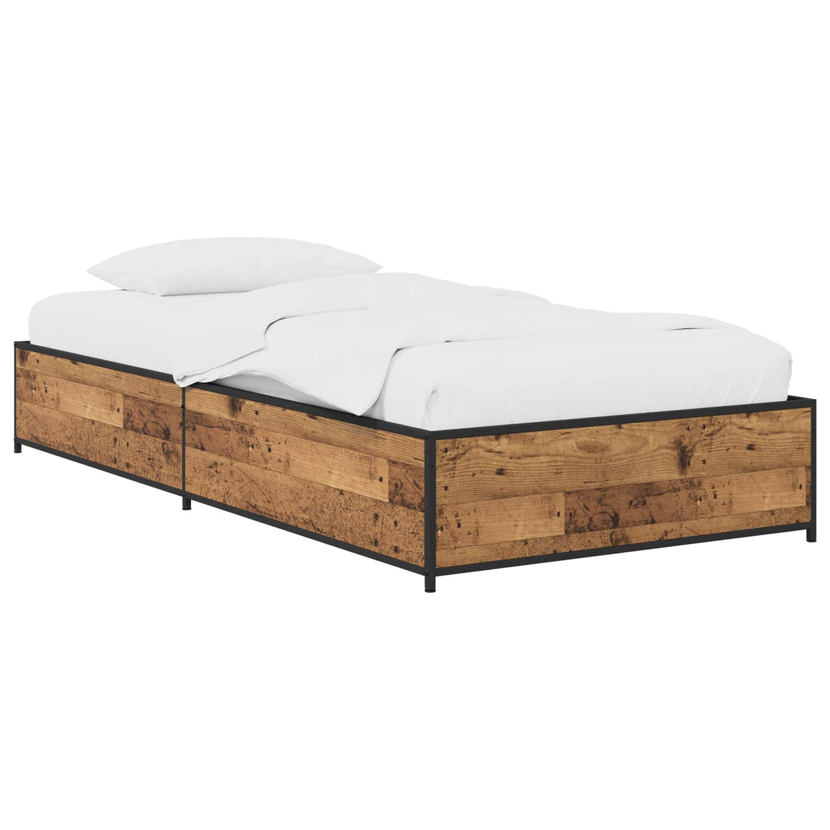 Sengestel Gammelt træ 80 x 200 cm Konstrueret træ