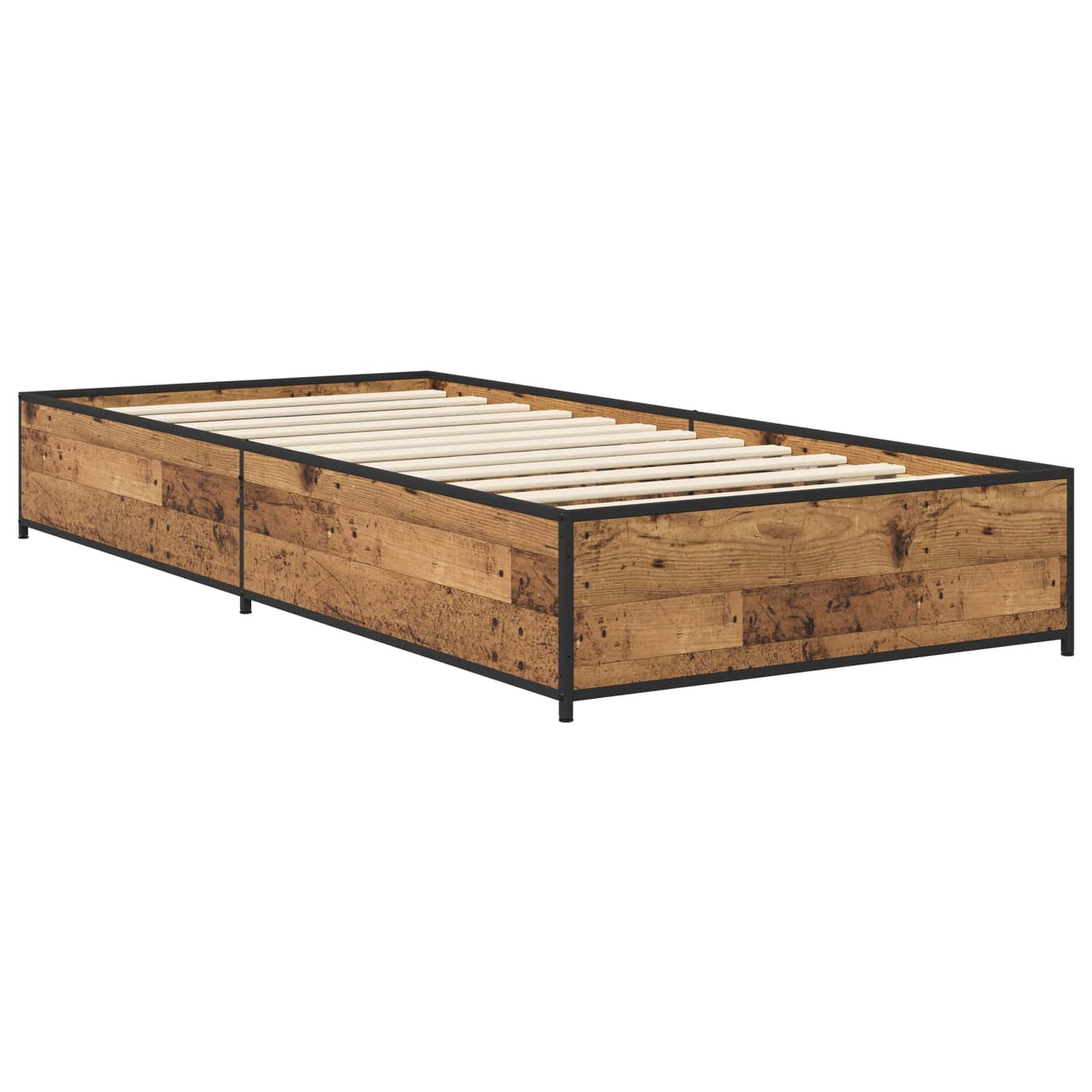 Sengestel Gammelt træ 80 x 200 cm Konstrueret træ
