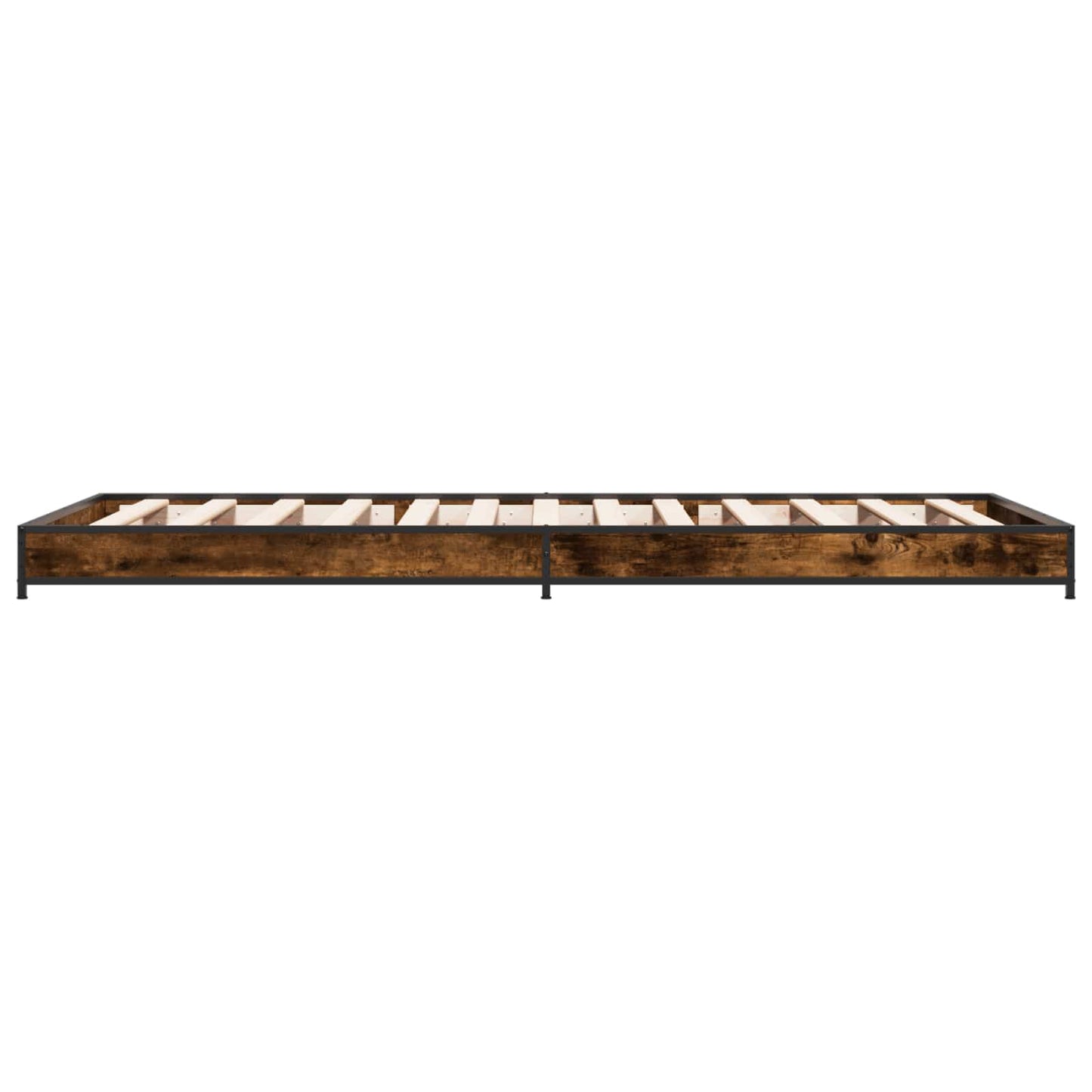 Sengestel Røget eg 80 x 200 cm Konstrueret træ