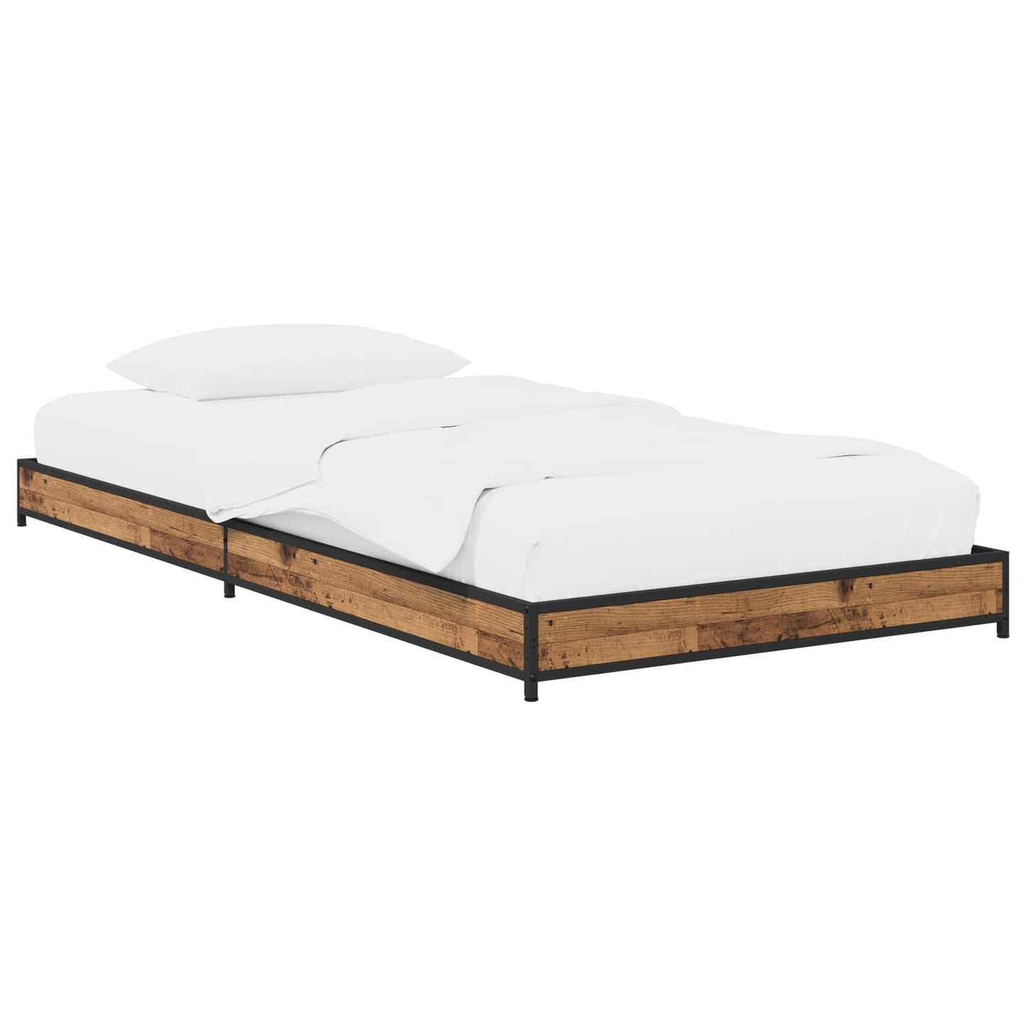 Sengestel Gammelt træ 80 x 200 cm Konstrueret træ