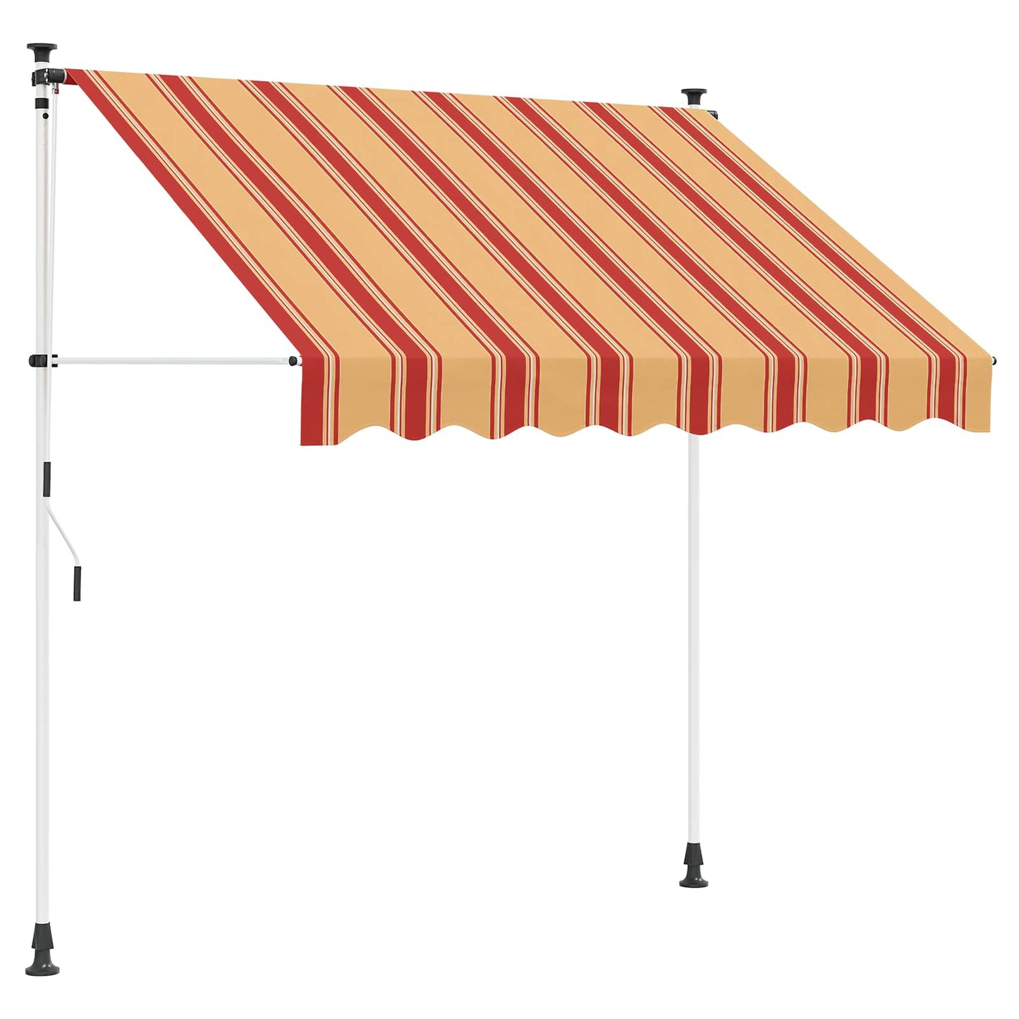 Manuel Utrækkelig Markise Flerfarvet 200 x 115 x 300 cm