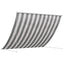 Markise Anthracit og hvid 250 x 150 cm