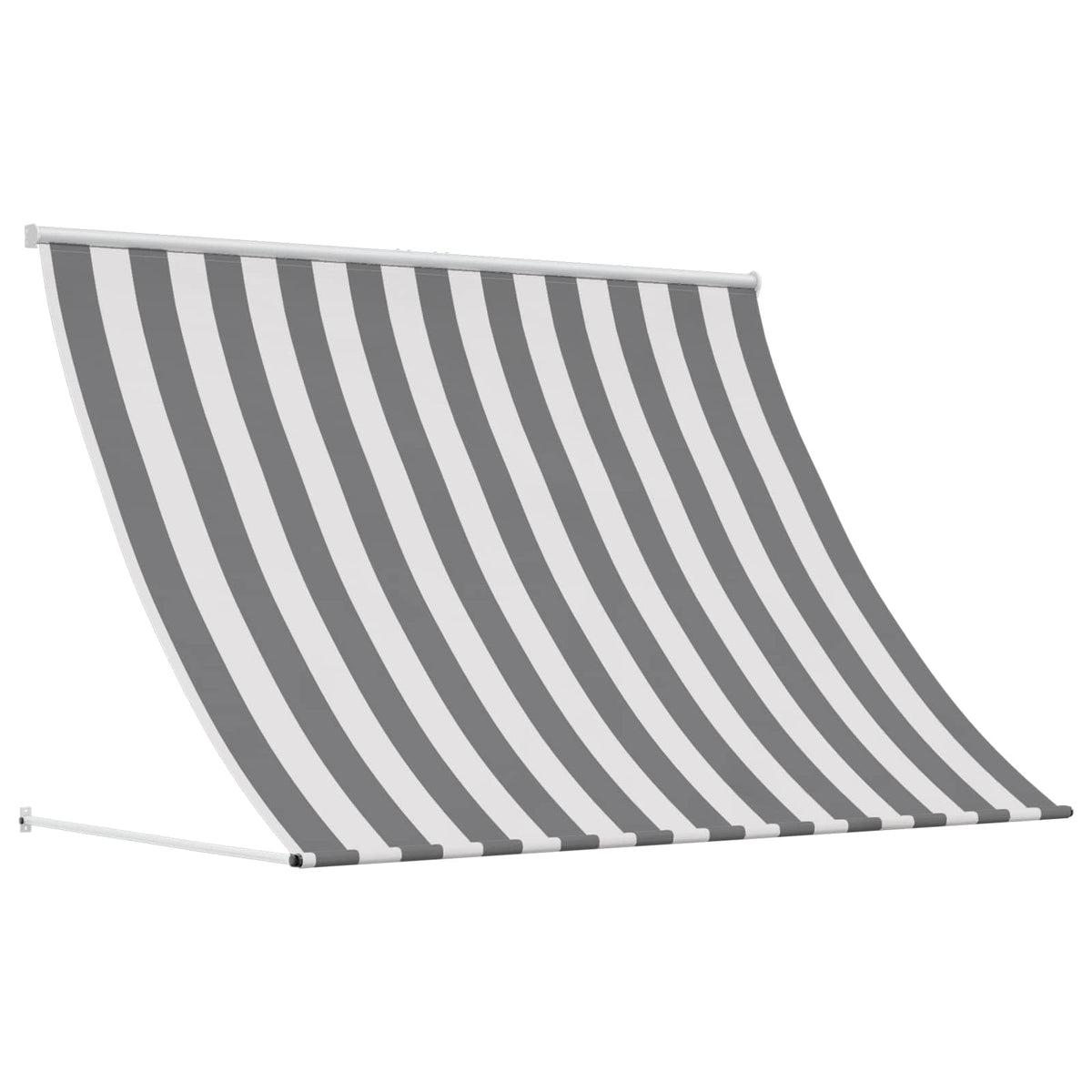 Markise Anthracit og hvid 350 x 150 cm