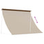 Markise Beige 300 x 150 cm 180 g / m² polyester med PU-belægning